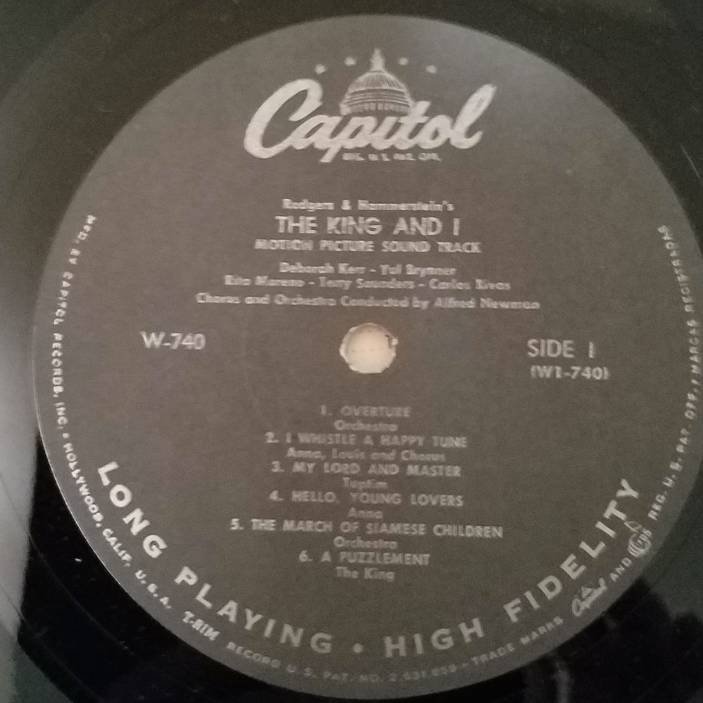 1956 Rogers and Hammerstein's "The King and I" Vinyl Album - Picture 5 of 9